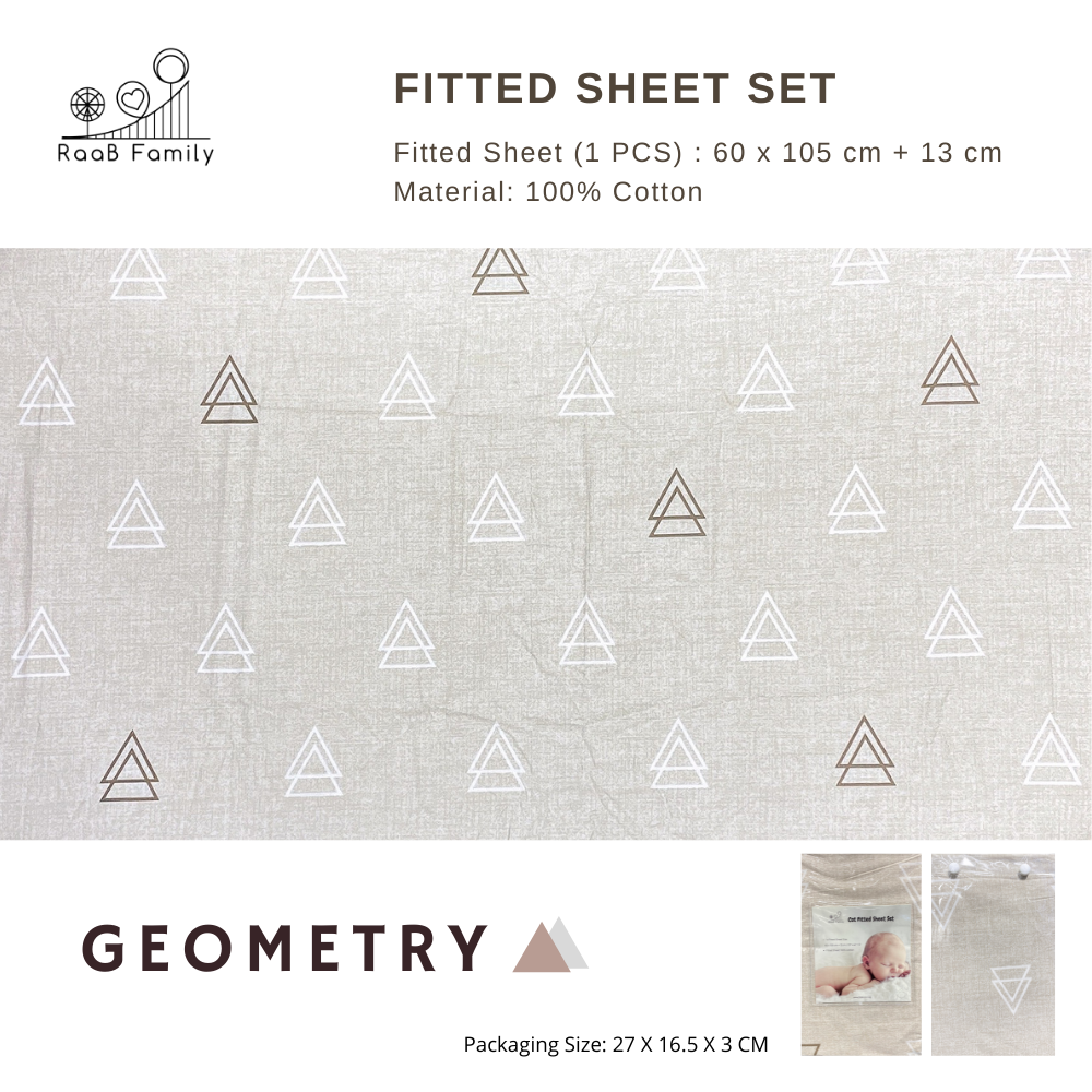 Glücklich Cot Bumper Fitted Bed Sheet Set