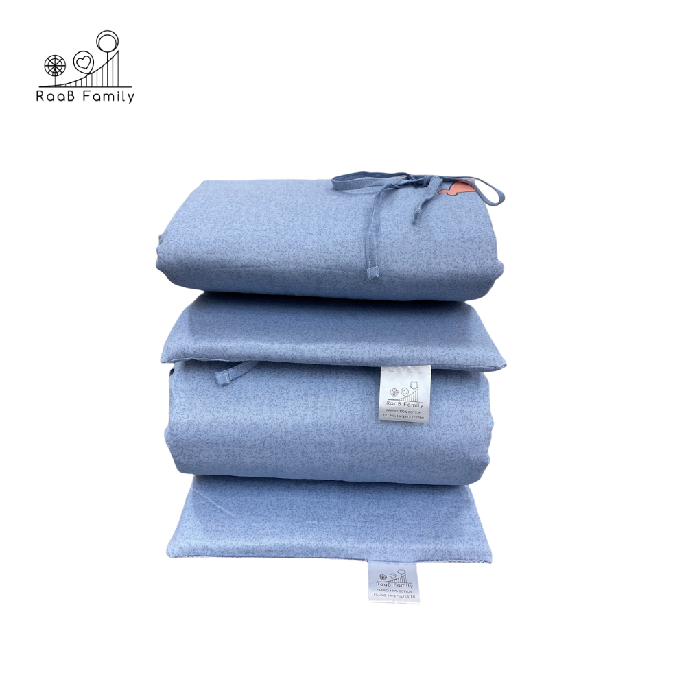 Glücklich Cot Bumper Fitted Bed Sheet Set