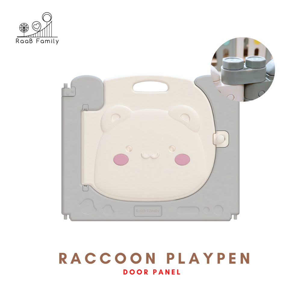Raccoon Playpen Door Panel