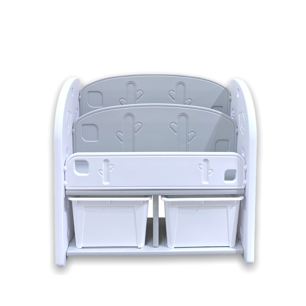 Kids Bookshelf with Toy Storage Organiser