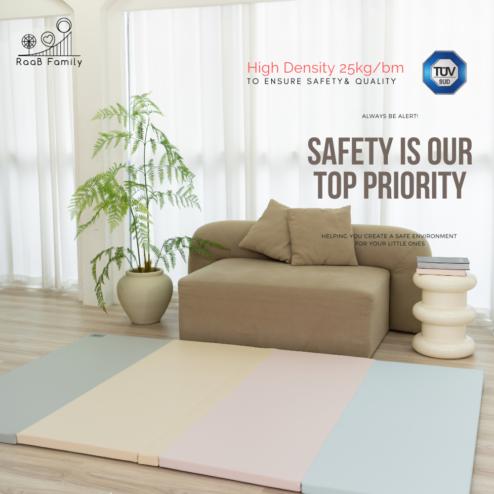 MPM-1 SL/ MPM-2 SL High Density Foldable Vegan PU Leather Play Mat