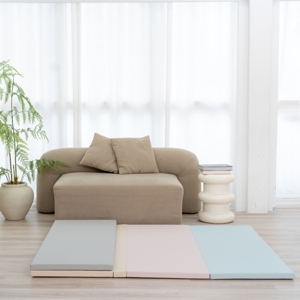 MPM-1 SL/ MPM-2 SL High Density Foldable Vegan PU Leather Play Mat