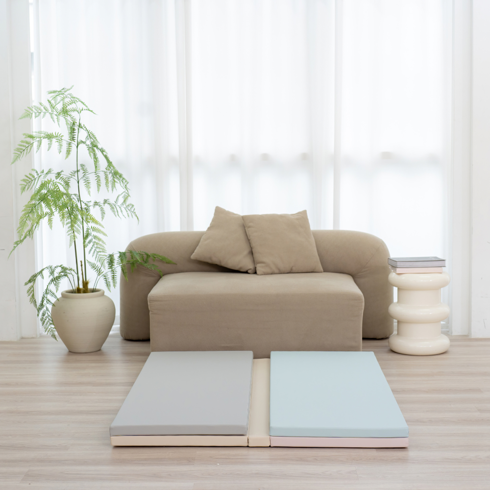 MPM-1 SL/ MPM-2 SL High Density Foldable Vegan PU Leather Play Mat