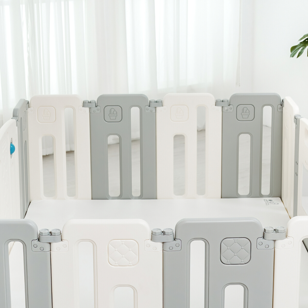 Pure Playpen - Taller than Standard Perfect Fit Set (Playpen + Play Mat)