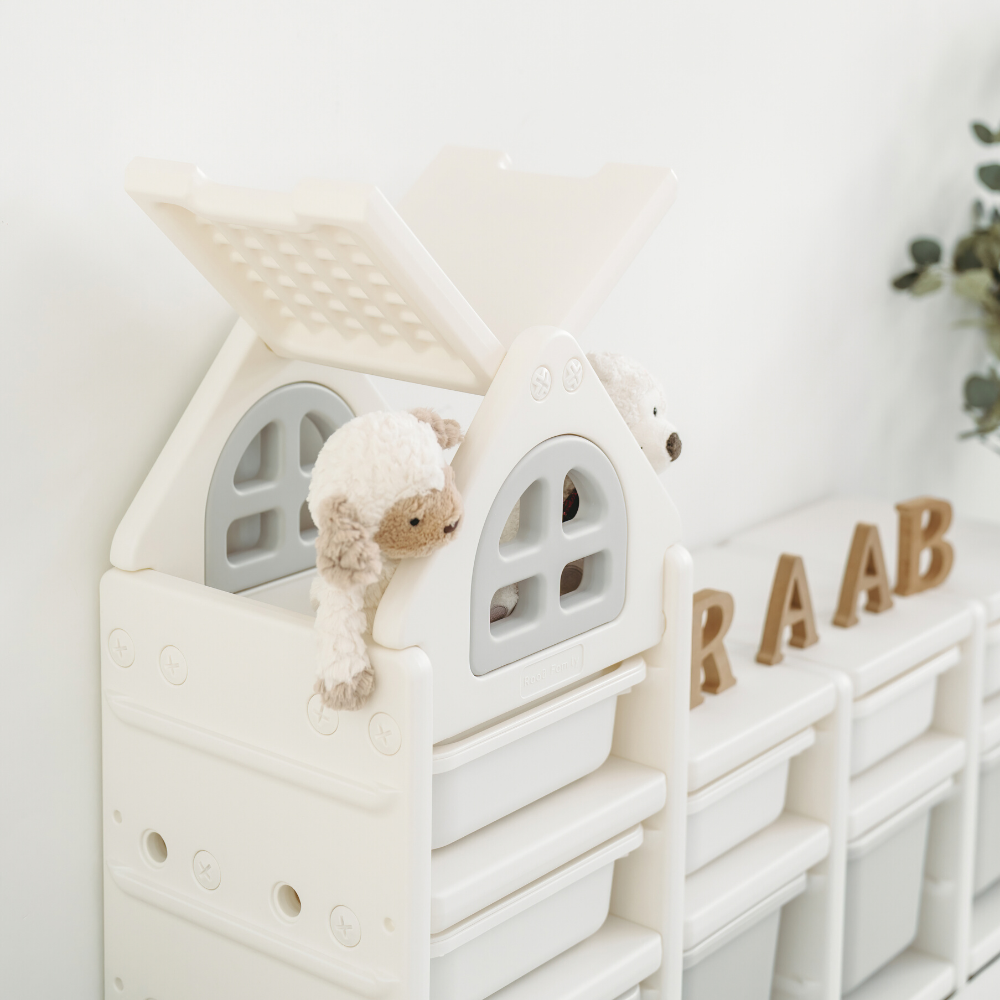 Kids Storage Rack Organiser Cabinet