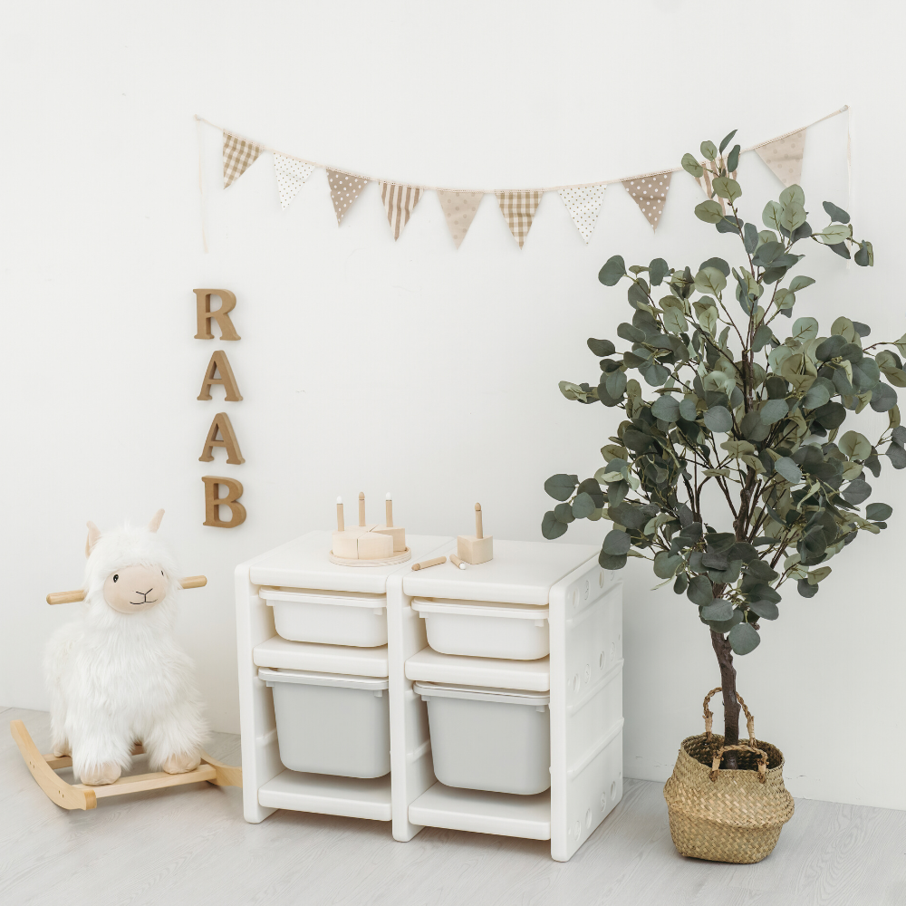 Kids Storage Rack Organiser Cabinet