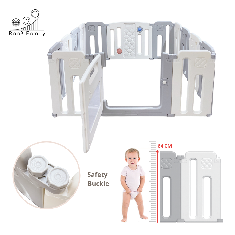 Pure Playpen - Taller than Standard Perfect Fit Set (Playpen + Play Mat)