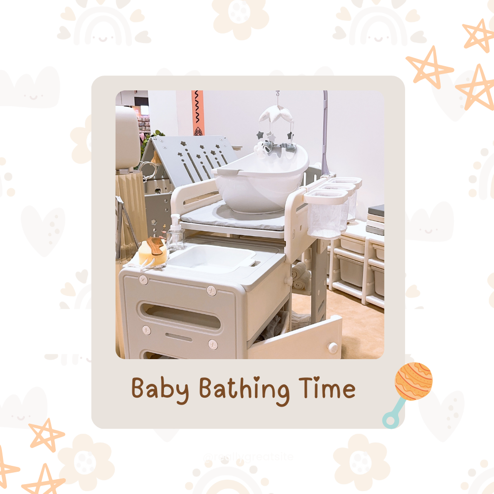Diaper Changing Table Station Shelf
