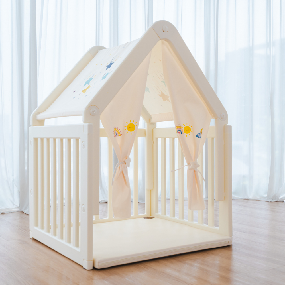 DreamNest Playpen House (with Fabric Canopy)