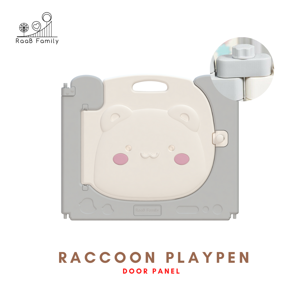 Raccoon Playpen Door Panel
