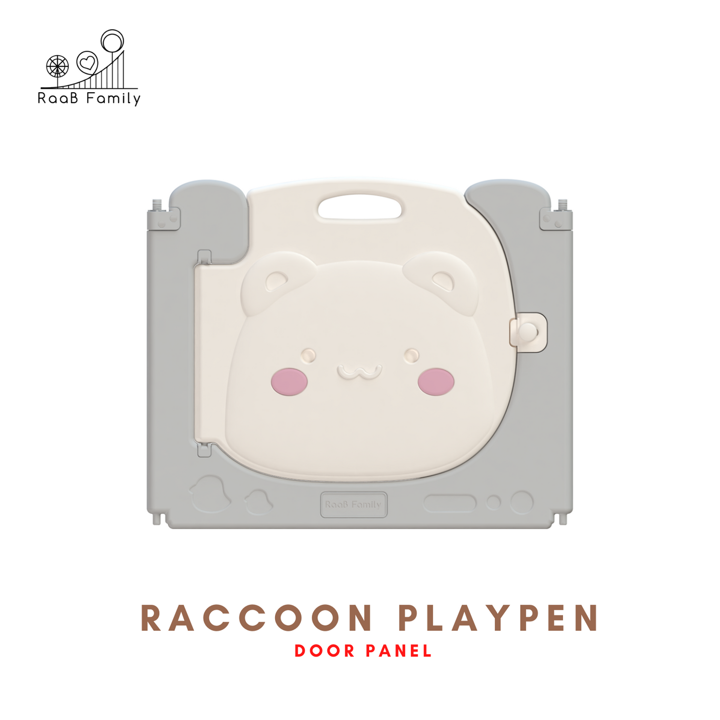 Raccoon Playpen Door Panel