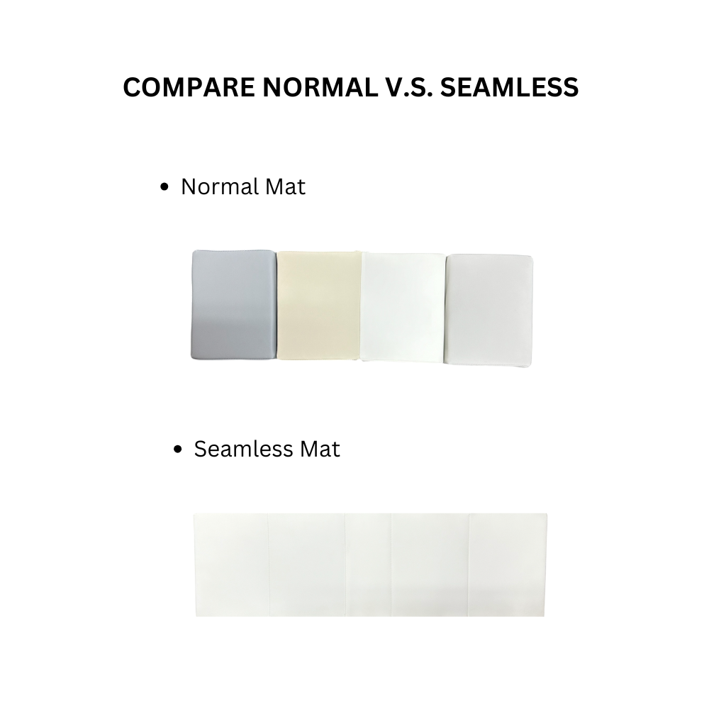 GWPM-2 SL 140 x 219 x 4 CM High Density Foldable Vegan PU Leather Play Mat